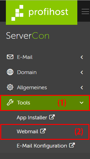 webmail-starten_servercon-webmail-menue.jpg